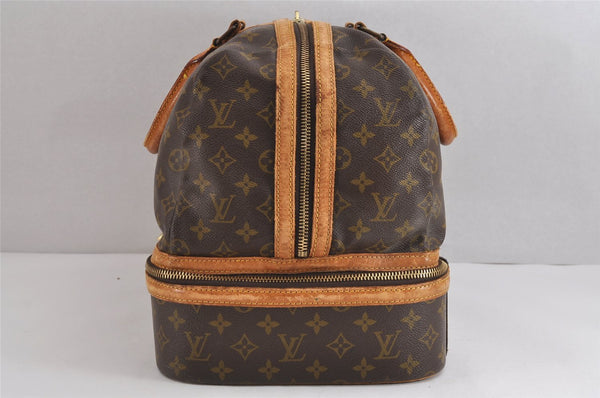 Authentic Louis Vuitton Monogram Sac Sport Travel Hand Bag M41444 LV 3782J