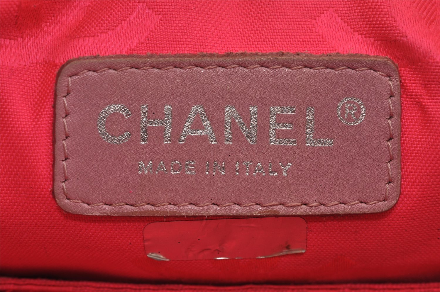 Authentic CHANEL Cambon Line Quilted CC Logo Calf Skin Shoulder Bag Black 3784J