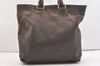 Authentic PRADA Vintage Leather Nappa 2Way Shoulder Tote Bag Brown 3786J
