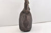 Authentic PRADA Vintage Leather Nappa 2Way Shoulder Tote Bag Brown 3786J