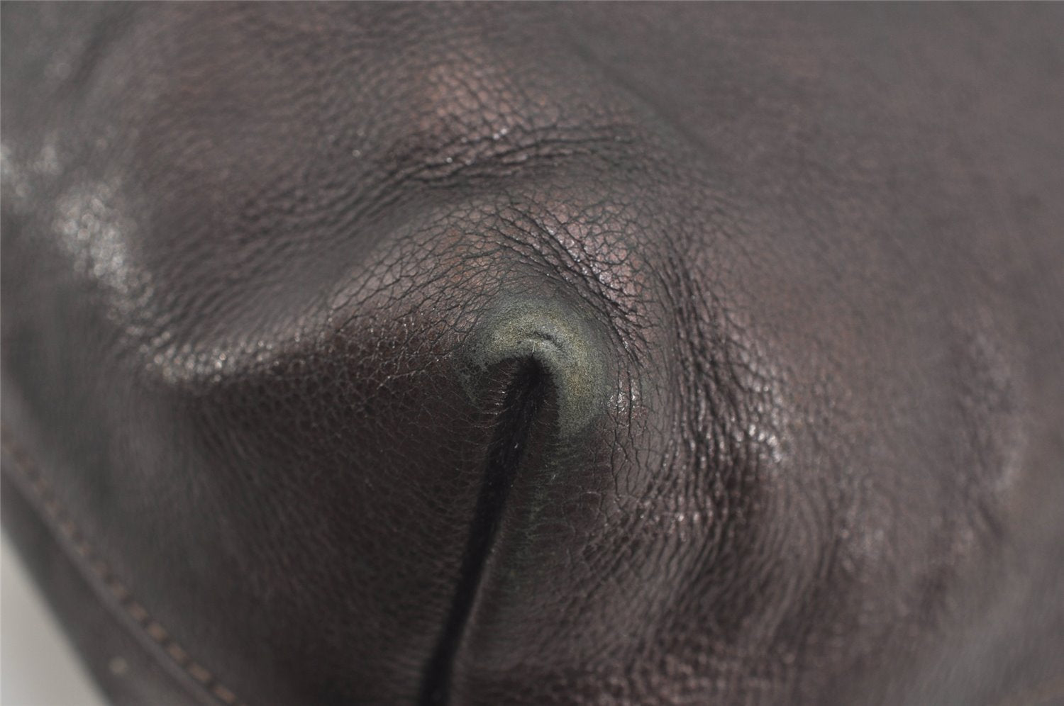 Authentic PRADA Vintage Leather Nappa 2Way Shoulder Tote Bag Brown 3786J
