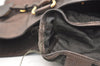 Authentic PRADA Vintage Leather Nappa 2Way Shoulder Tote Bag Brown 3786J