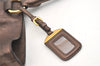 Authentic PRADA Vintage Leather Nappa 2Way Shoulder Tote Bag Brown 3786J