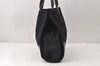 Authentic TORY BURCH Ella Nylon Enamel Shoulder Tote Bag Black 3786K