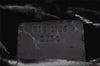 Authentic GUCCI Clutch Hand Bag Purse GG Nylon Leather 0141126 Black Junk 3787K