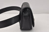 Authentic GUCCI Horsebit Waist Body Bag Purse Leather Black Junk 3789K