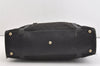 Authentic GUCCI Abbey Shoulder Hand Bag GG Canvas Leather 130940 Black 3790J
