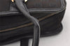 Authentic GUCCI Abbey Shoulder Hand Bag GG Canvas Leather 130940 Black 3790J