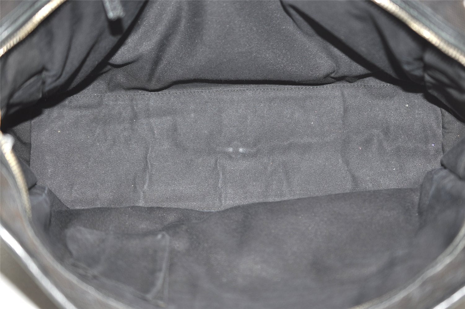 Authentic GUCCI Abbey Shoulder Hand Bag GG Canvas Leather 130940 Black 3790J