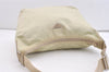 Authentic PRADA Nylon Tessuto Leather Shoulder Cross Body Bag Purse White 3791J