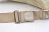 Authentic PRADA Nylon Tessuto Leather Shoulder Cross Body Bag Purse White 3791J