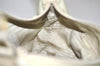 Authentic PRADA Nylon Tessuto Leather Shoulder Cross Body Bag Purse White 3791J