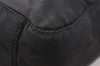 Authentic PRADA Vintage Nylon Tessuto Shoulder Tote Bag Black 3791K