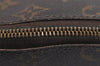 Auth Louis Vuitton Monogram Trousse Demi Ronde 23 Pouch M47520 Junk 3792J
