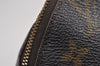 Auth Louis Vuitton Monogram Trousse Demi Ronde 23 Pouch M47520 Junk 3792J