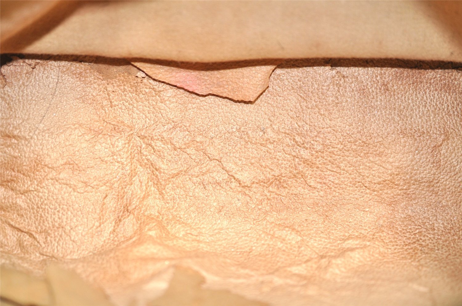 Auth Louis Vuitton Monogram Trousse Demi Ronde 23 Pouch M47520 Junk 3792J