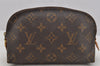 Authentic Louis Vuitton Monogram Pochette Cosmetic Pouch M47515 LV Junk 3793J