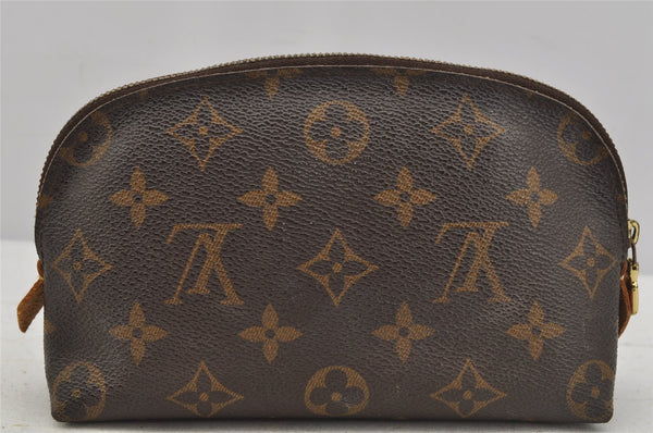 Authentic Louis Vuitton Monogram Pochette Cosmetic Pouch M47515 LV Junk 3793J