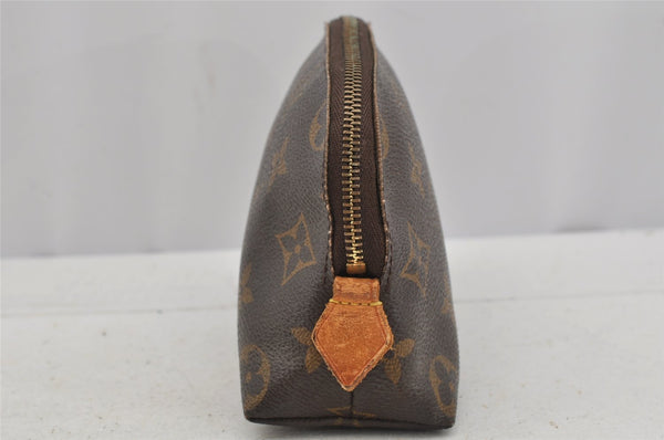 Authentic Louis Vuitton Monogram Pochette Cosmetic Pouch M47515 LV Junk 3793J