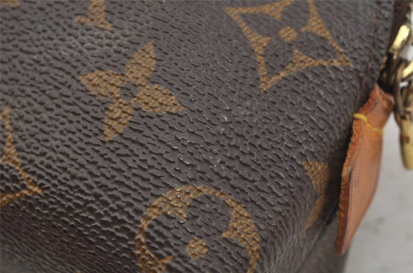 Authentic Louis Vuitton Monogram Pochette Cosmetic Pouch M47515 LV Junk 3793J