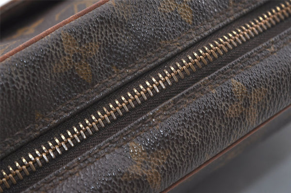 Authentic Louis Vuitton Monogram Compiegne 28 Clutch Hand Bag M51845 LV 3794J