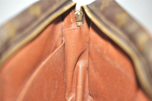 Authentic Louis Vuitton Monogram Compiegne 28 Clutch Hand Bag M51845 LV 3794J