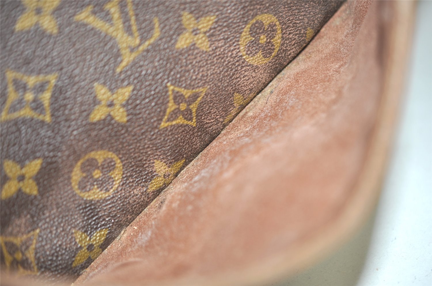 Authentic Louis Vuitton Monogram Compiegne 28 Clutch Hand Bag M51845 LV 3794J