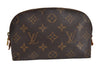 Authentic Louis Vuitton Monogram Pochette Cosmetic Pouch M47515 LV Junk 3795J