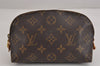 Authentic Louis Vuitton Monogram Pochette Cosmetic Pouch M47515 LV Junk 3795J
