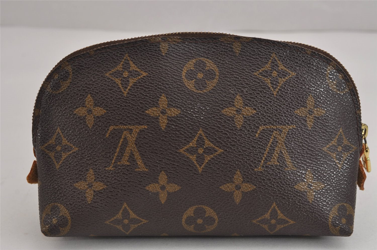 Authentic Louis Vuitton Monogram Pochette Cosmetic Pouch M47515 LV Junk 3795J