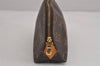 Authentic Louis Vuitton Monogram Pochette Cosmetic Pouch M47515 LV Junk 3795J