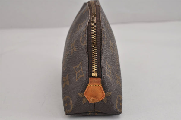 Authentic Louis Vuitton Monogram Pochette Cosmetic Pouch M47515 LV Junk 3795J