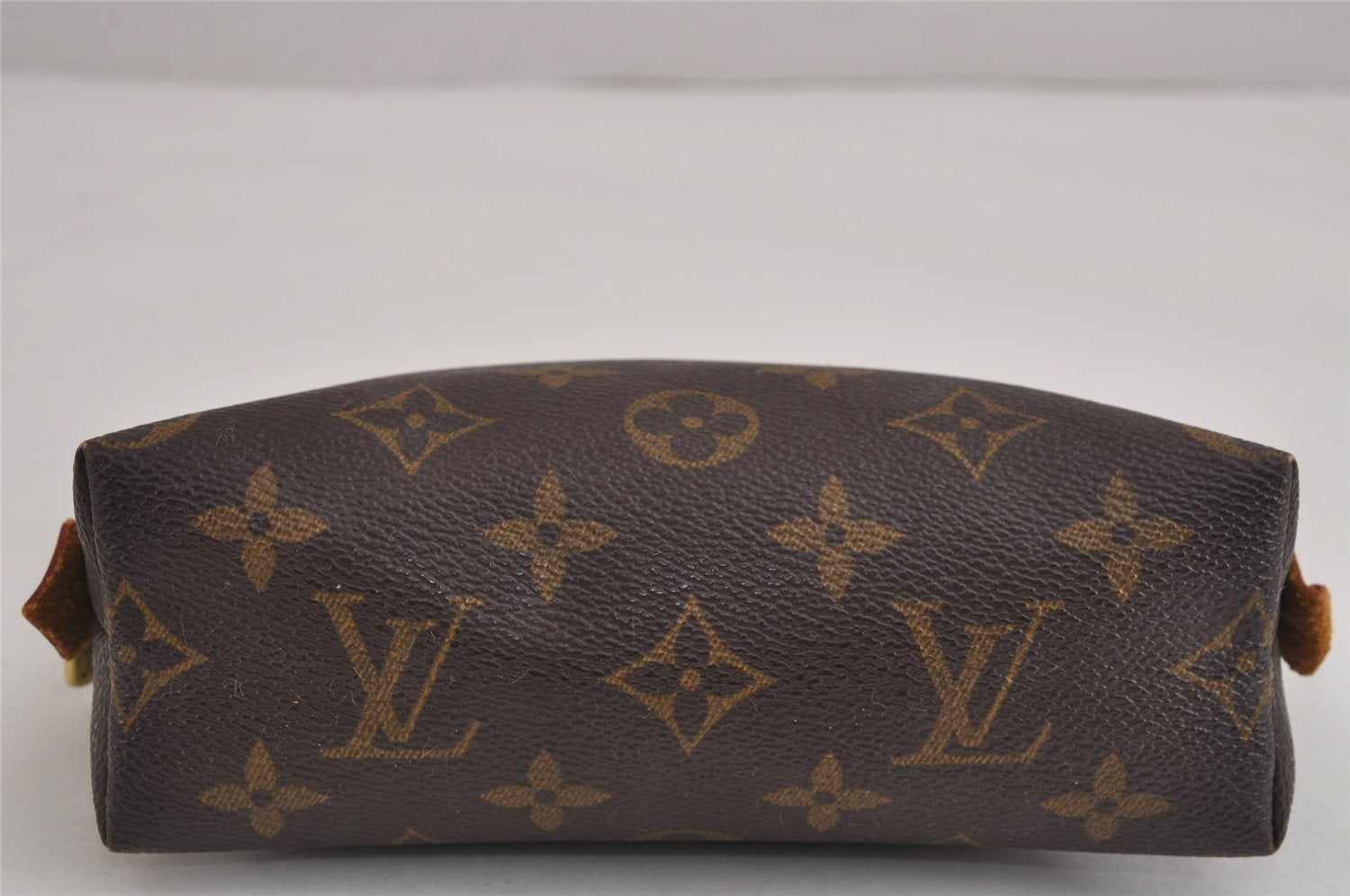 Authentic Louis Vuitton Monogram Pochette Cosmetic Pouch M47515 LV Junk 3795J
