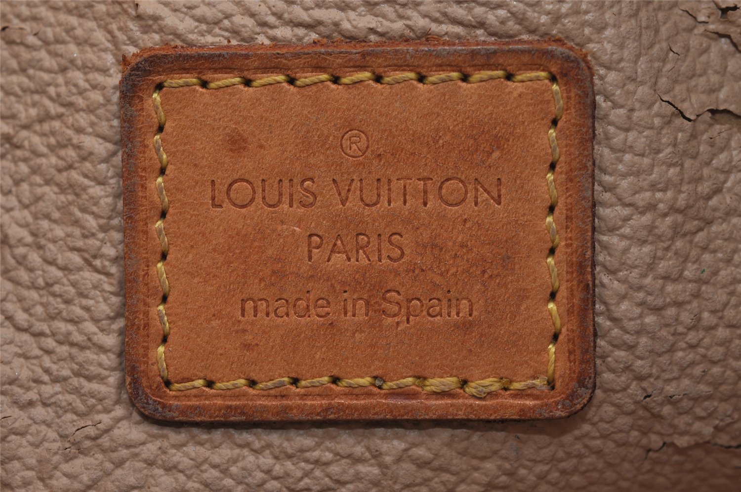 Authentic Louis Vuitton Monogram Pochette Cosmetic Pouch M47515 LV Junk 3795J