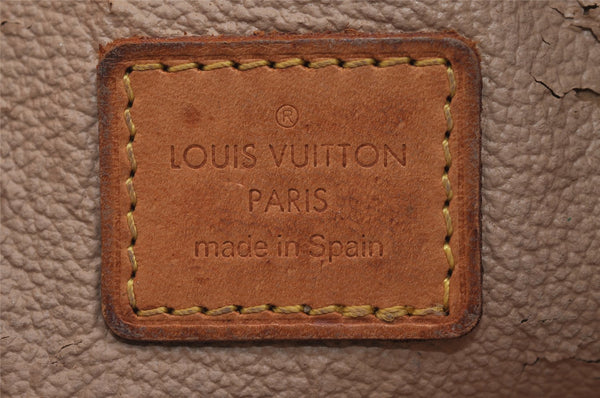 Authentic Louis Vuitton Monogram Pochette Cosmetic Pouch M47515 LV Junk 3795J