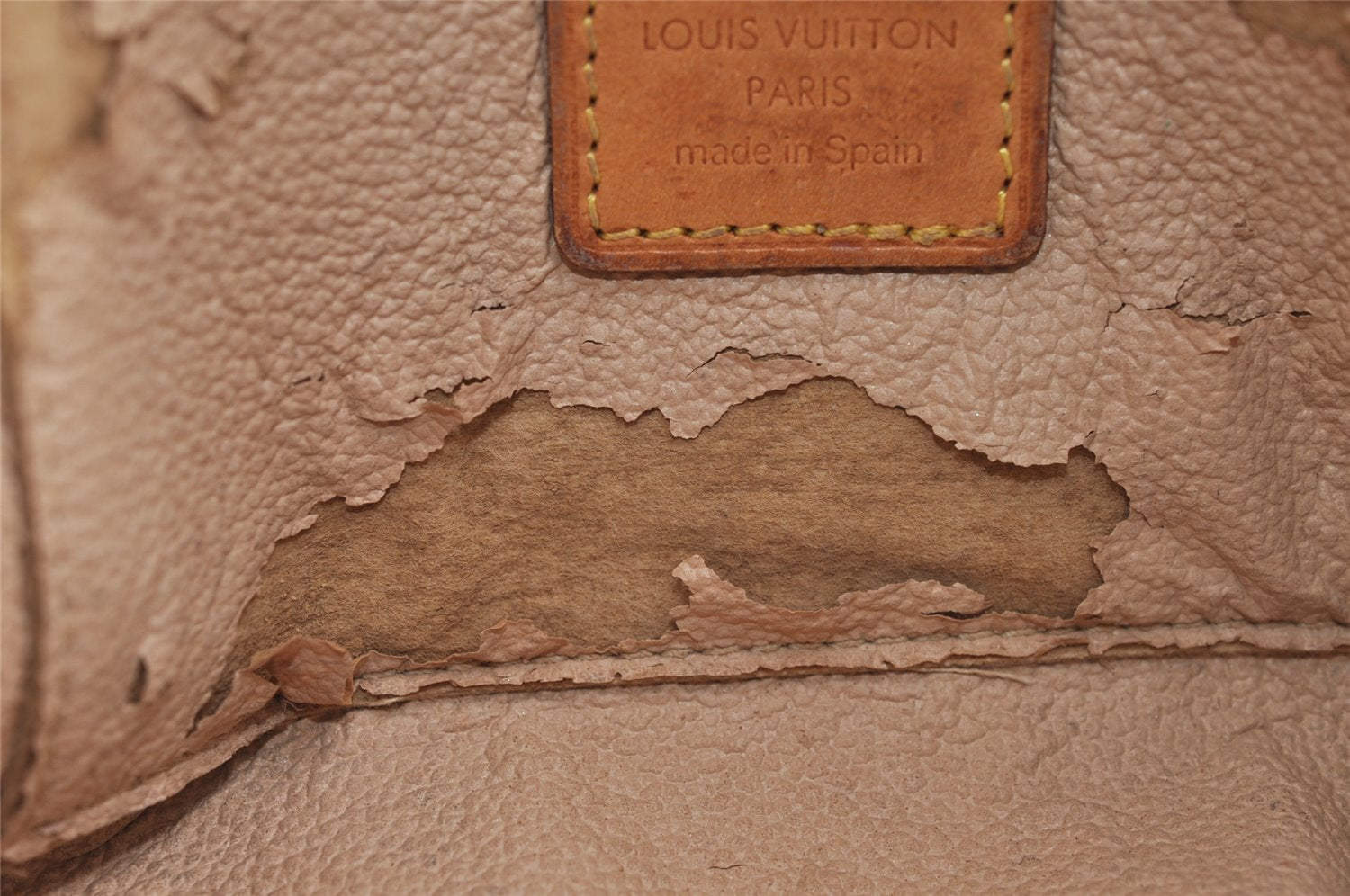 Authentic Louis Vuitton Monogram Pochette Cosmetic Pouch M47515 LV Junk 3795J