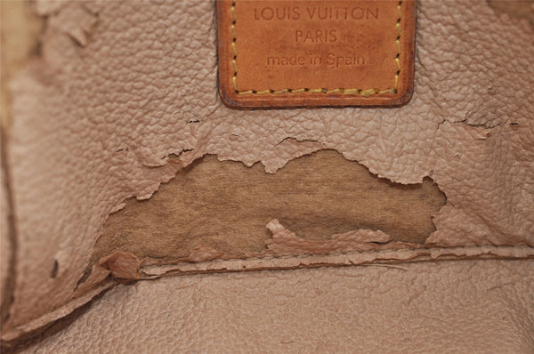 Authentic Louis Vuitton Monogram Pochette Cosmetic Pouch M47515 LV Junk 3795J