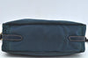 Authentic PRADA Nylon Tessuto Saffiano Leather Shoulder Hand Bag Blue 3796H