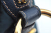 Authentic PRADA Nylon Tessuto Saffiano Leather Shoulder Hand Bag Blue 3796H