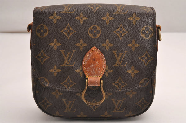 Authentic Louis Vuitton Monogram Saint Cloud MM M51243 Shoulder Bag Junk 3796J
