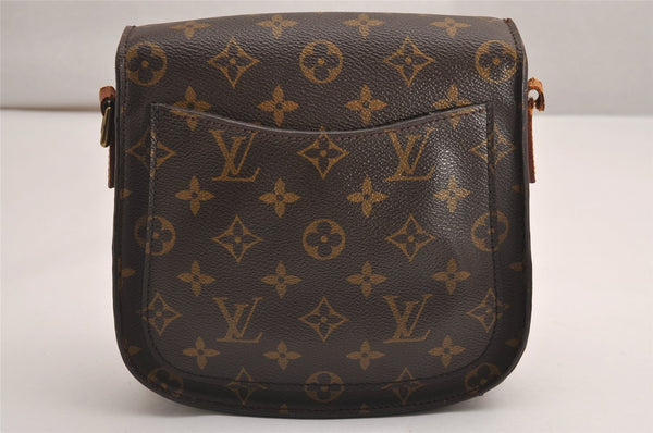 Authentic Louis Vuitton Monogram Saint Cloud MM M51243 Shoulder Bag Junk 3796J