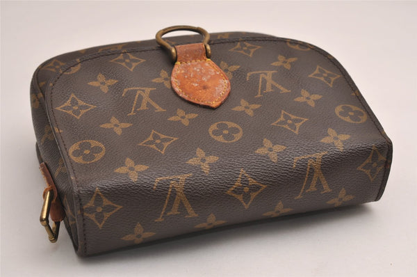 Authentic Louis Vuitton Monogram Saint Cloud MM M51243 Shoulder Bag Junk 3796J