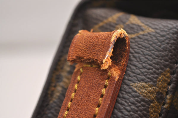 Authentic Louis Vuitton Monogram Saint Cloud MM M51243 Shoulder Bag Junk 3796J