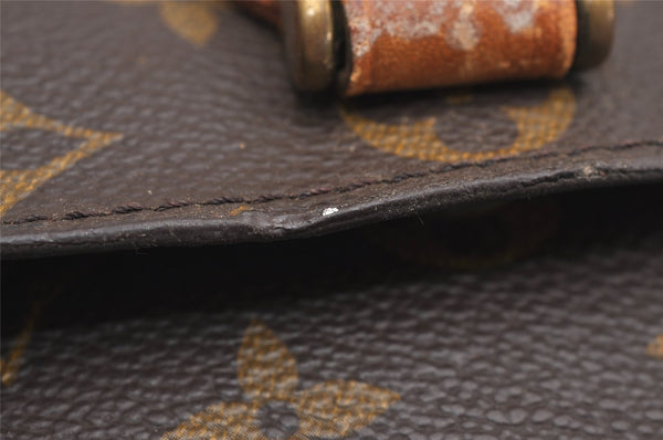 Authentic Louis Vuitton Monogram Saint Cloud MM M51243 Shoulder Bag Junk 3796J