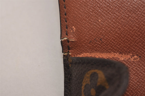 Authentic Louis Vuitton Monogram Saint Cloud MM M51243 Shoulder Bag Junk 3796J