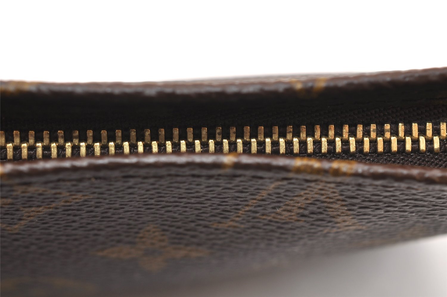 Authentic Louis Vuitton Monogram Pouch For Bucket PM LV 3796K