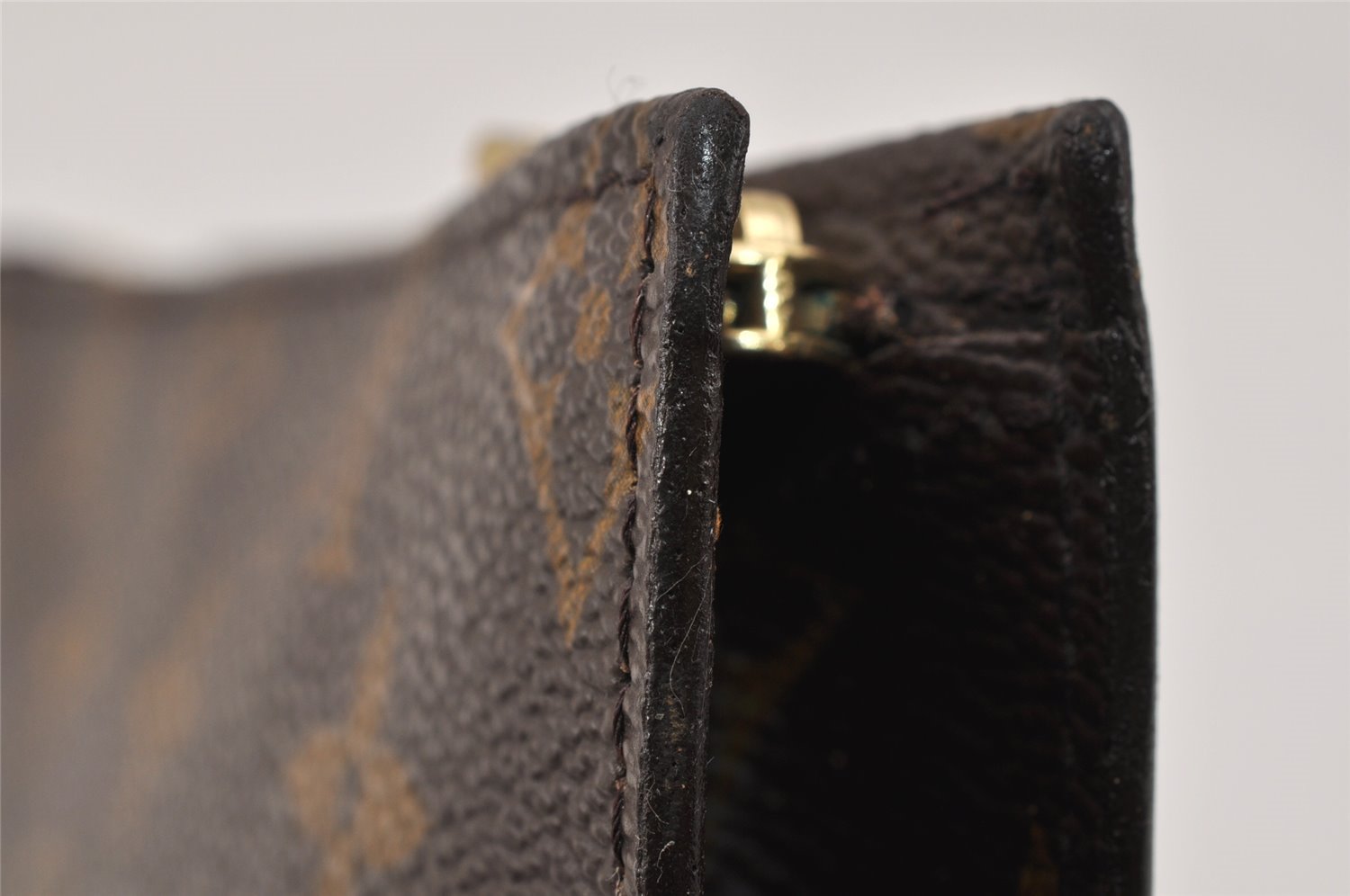 Authentic Louis Vuitton Monogram Pouch For Bucket PM LV 3796K