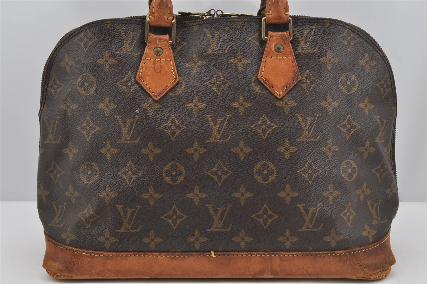 Authentic Louis Vuitton Monogram Alma Hand Bag Purse M51130 LV Junk 3797J