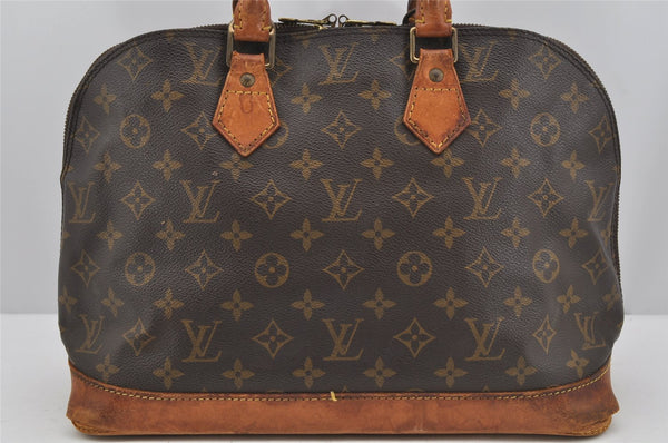 Authentic Louis Vuitton Monogram Alma Hand Bag Purse M51130 LV Junk 3797J