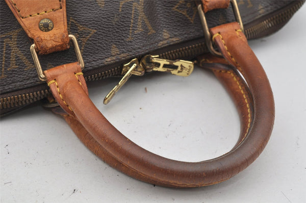 Authentic Louis Vuitton Monogram Alma Hand Bag Purse M51130 LV Junk 3797J